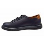 Pantofi barbati casual din piele naturala bleumarin 408SBL